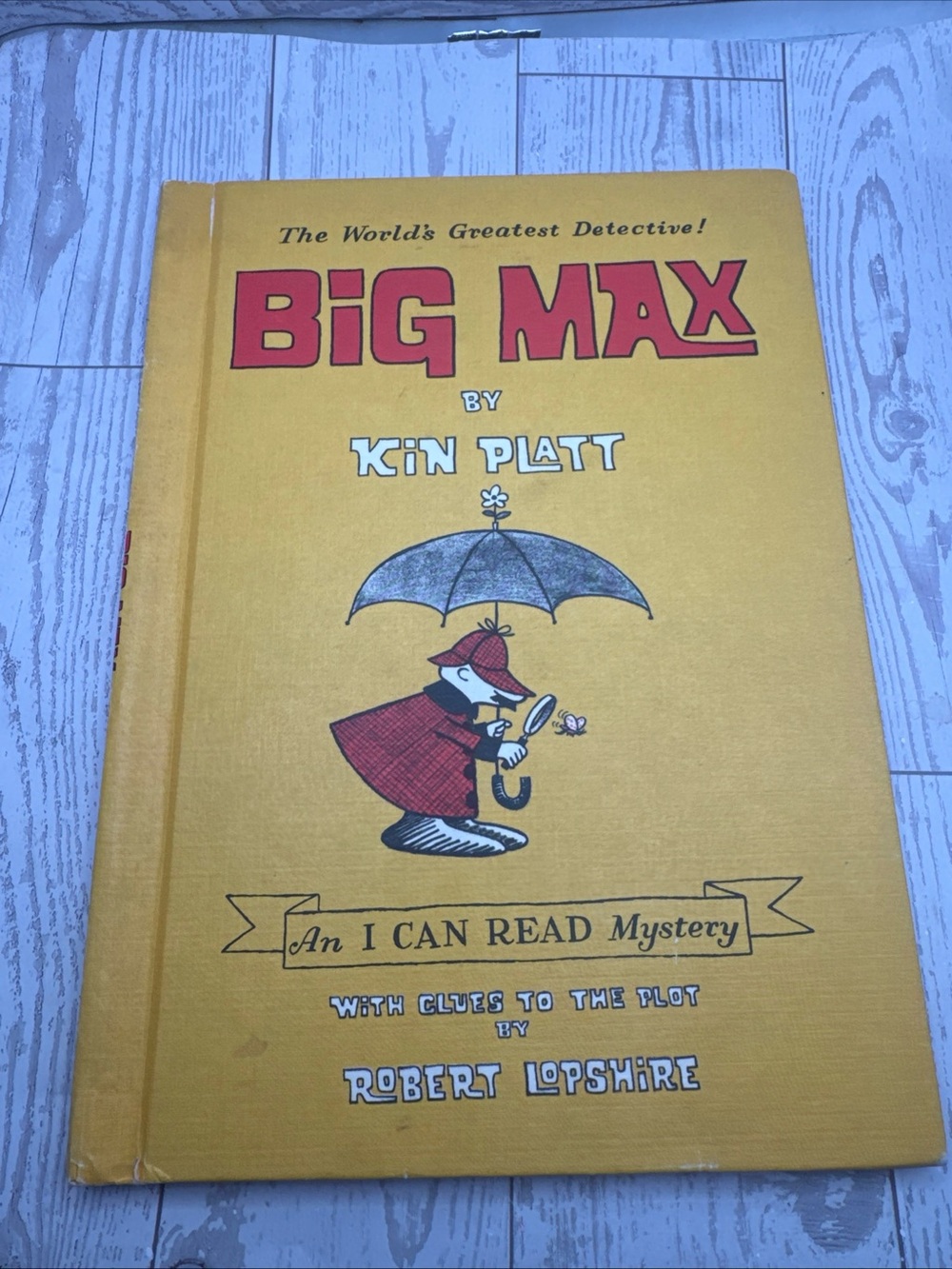 Big Max First Edition 1965 Vintage Book By Kin Platt Very Good